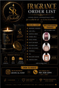 Fragrance list